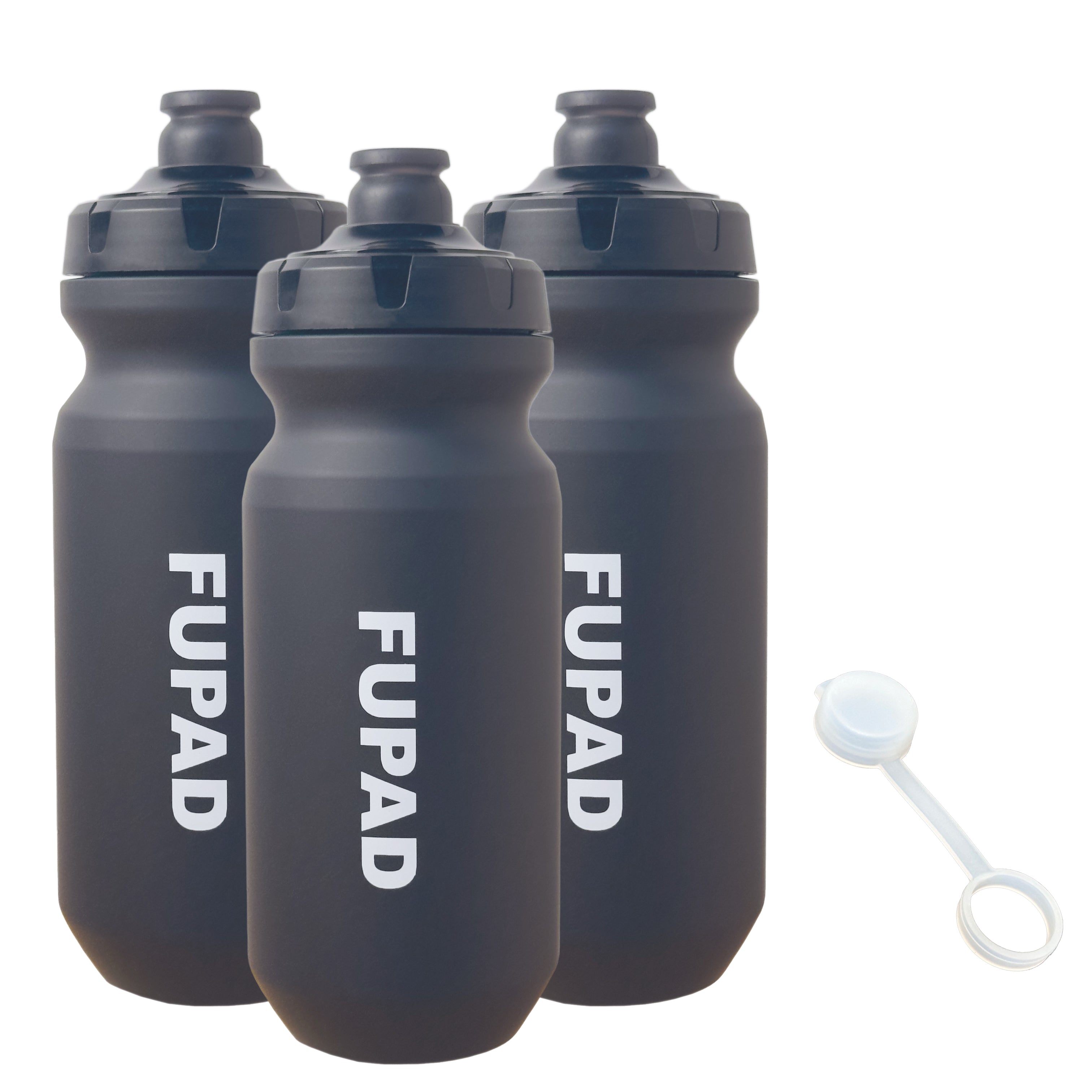 FUPAD 610ml Ultralight Cycling Water Bottle - 59.5g BPA-Free PP5 - portable & Dust-Proof