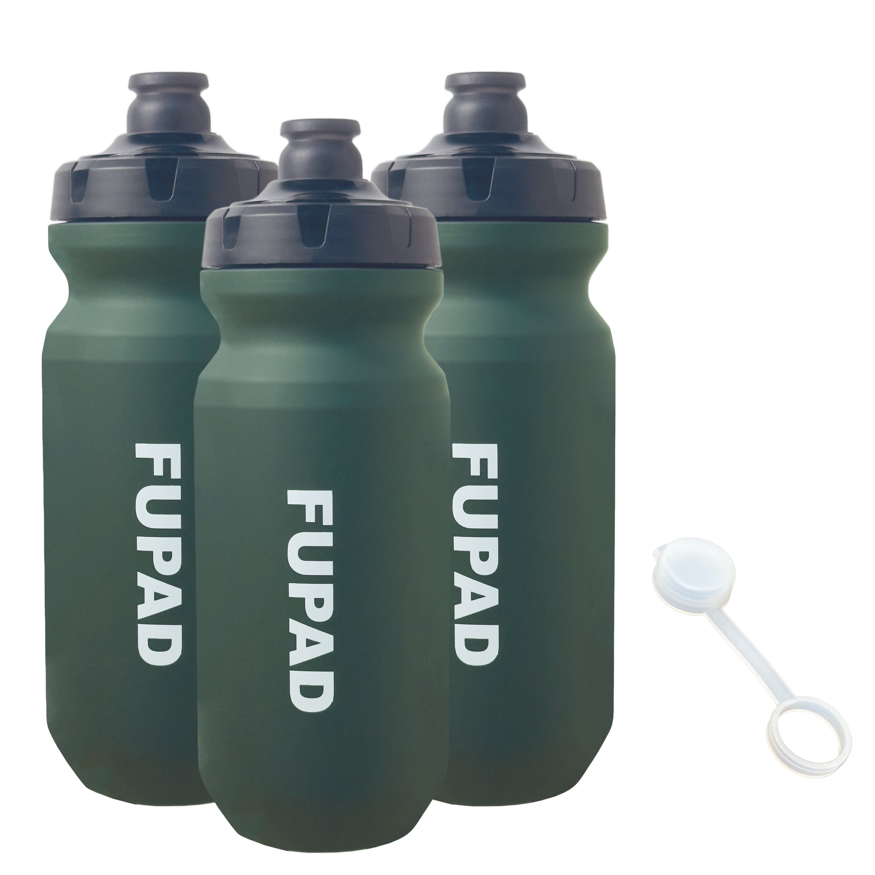 FUPAD 610ml Ultralight Cycling Water Bottle - 59.5g BPA-Free PP5 - portable & Dust-Proof