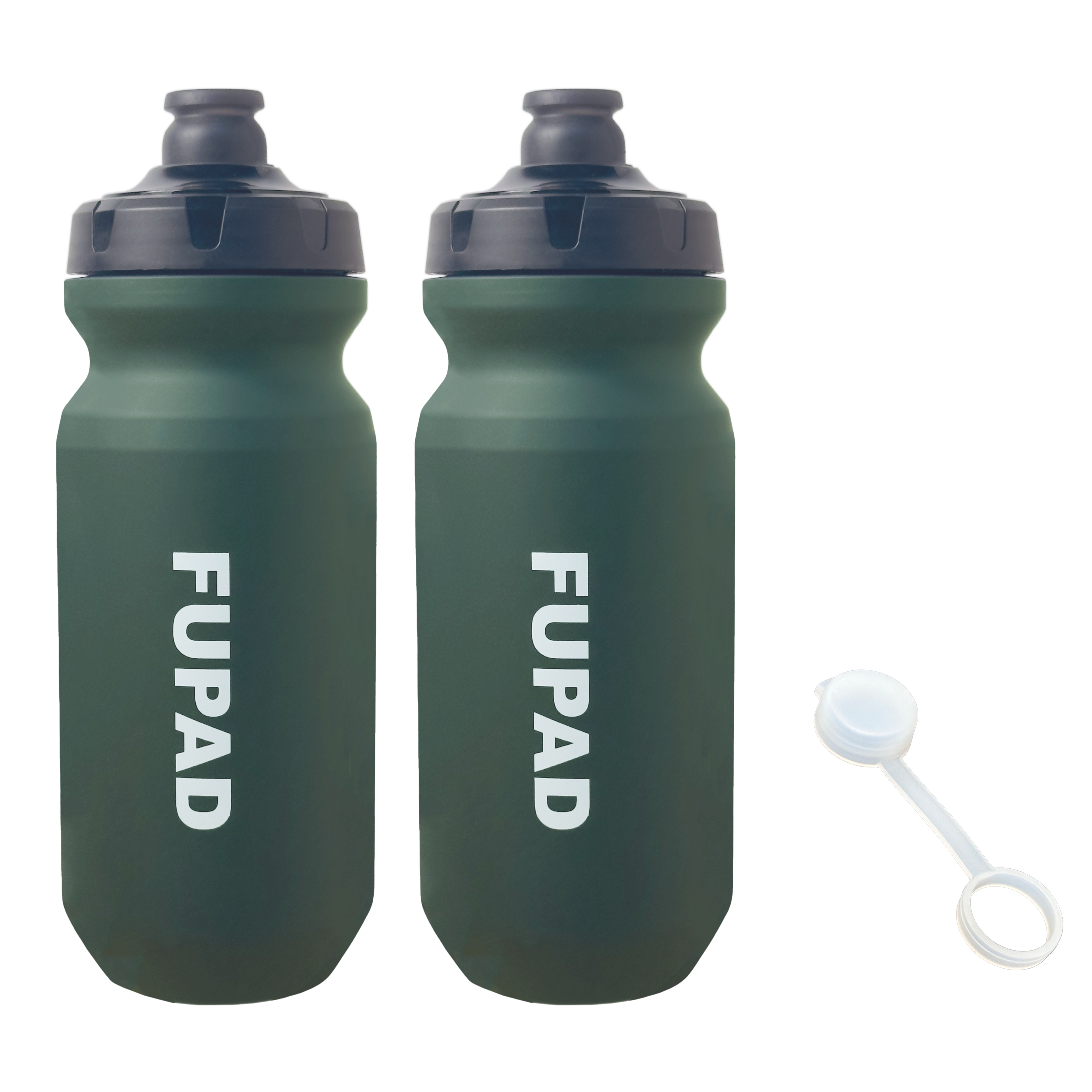 FUPAD 610ml Ultralight Cycling Water Bottle - 59.5g BPA-Free PP5 - portable & Dust-Proof