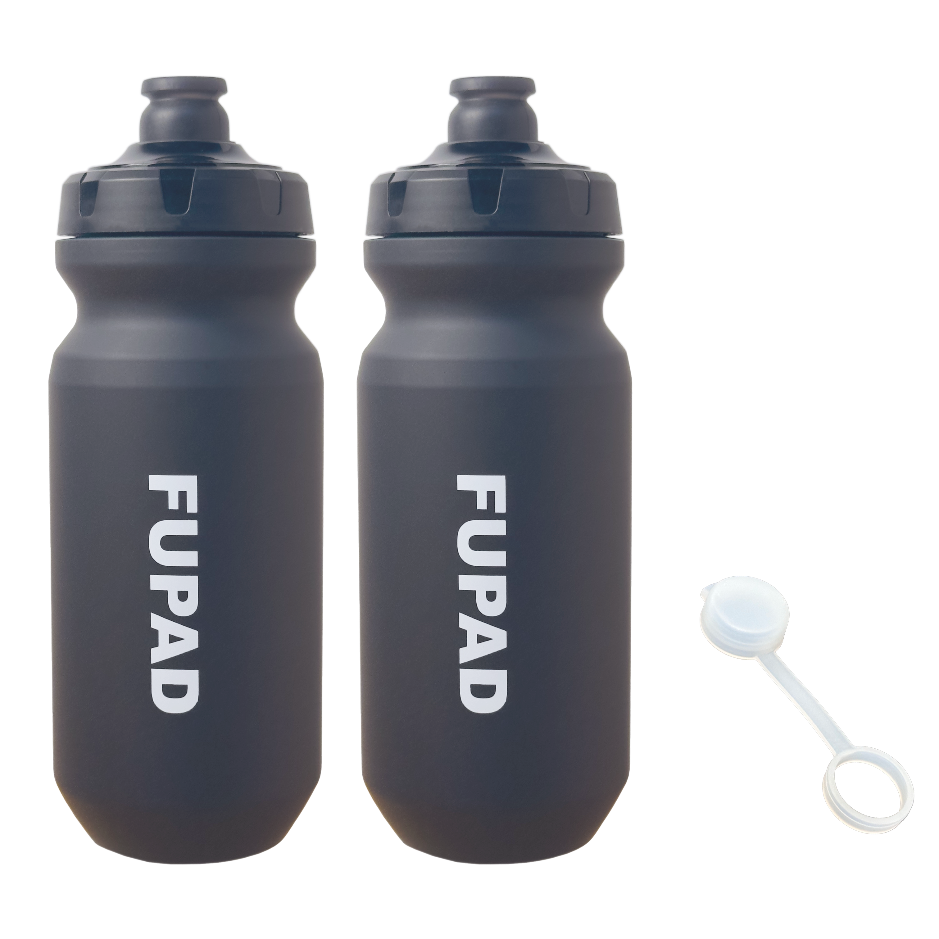 FUPAD 610ml Ultralight Cycling Water Bottle - 59.5g BPA-Free PP5 - portable & Dust-Proof